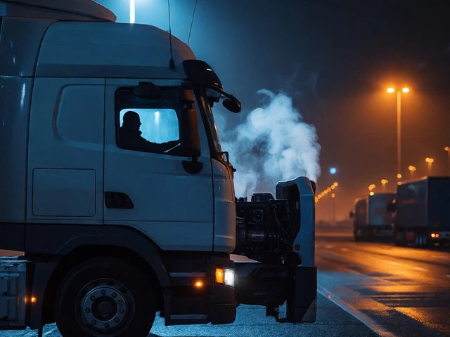 Why Truckers Leave Engines Running While Sleeping