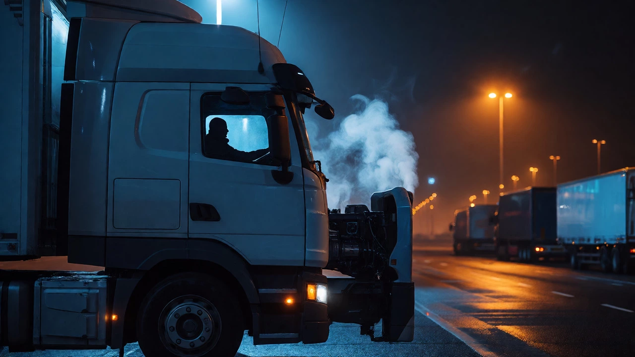 Why Truckers Leave Engines Running While Sleeping